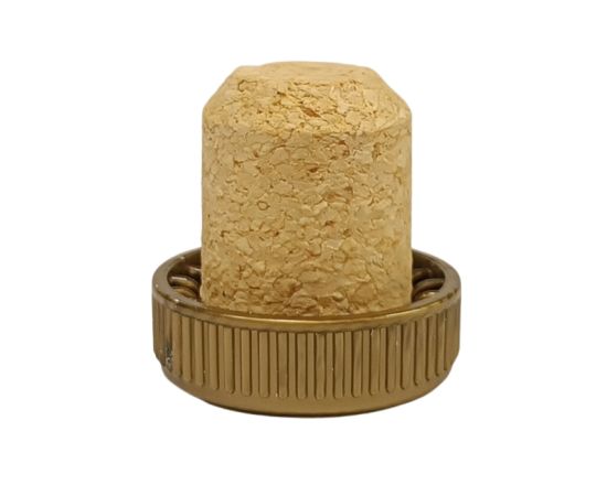 Cork Micro 29x9 27x19.5 mm 6 pcs golden