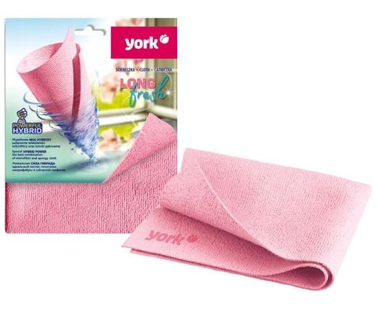 Hybrid microfiber cloth + sponge York 6325