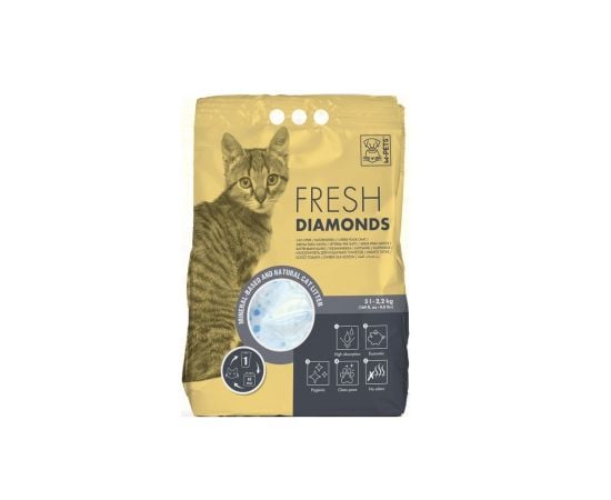 Cat litter  M-Pets FRESH DIAMONDS 5l