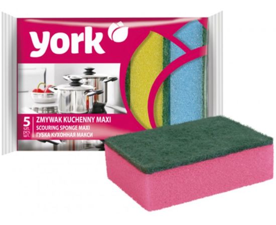 Scouring sponge York Max 5 pcs