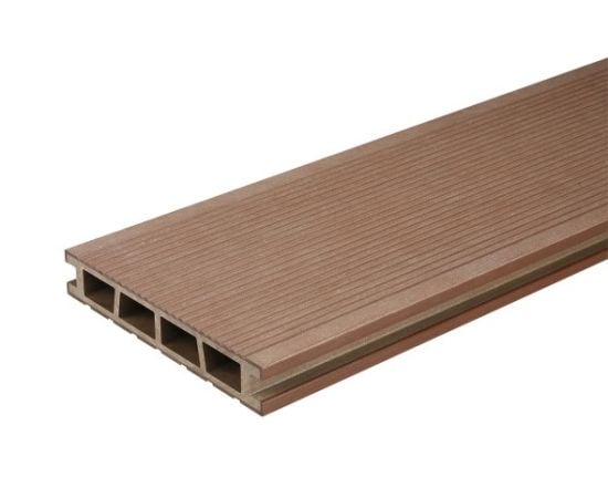 Доска террасная Bergdeck Chestnut Brushed 2400X150X25