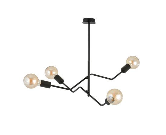 Chandelier EMIBIG FRIX 4 E27 4x MAX 60W black