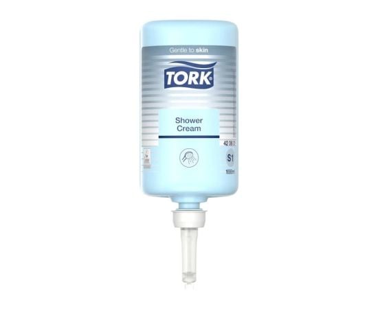 Крем-мыло жидкое Премиум для тела и волос Tork 1000 мл