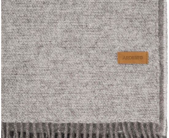 Plaid Ardesto ART0407LD 100%wool 140x200cm grey