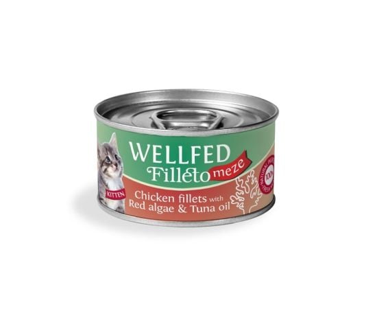 Cat food Pet Interest Wellfed Filleto Meze Kitten Chicken 70 g