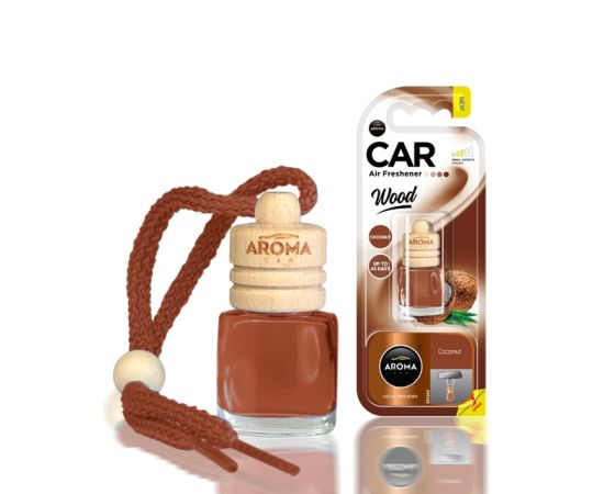 Ароматизатор Aroma Car WOOD  Coconut  6 мл.