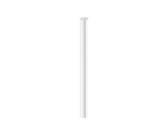 Right end trim VOX Profile Linerio S-Line White 2650x35x12 mm