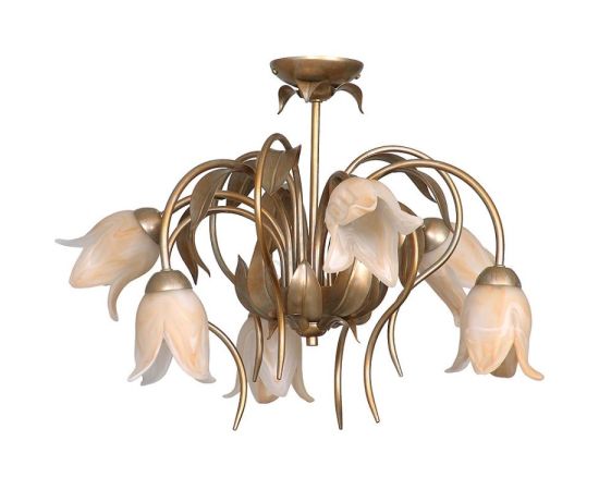 Chandelier LUMINEX Natura 4722 E14 6x MAX 60W