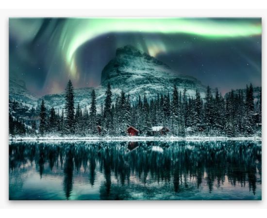 A picture on glass Styler GL446 NORTHERN LIGHT 70X100