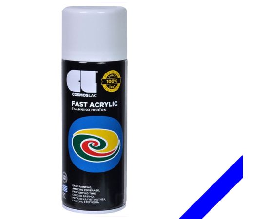 Краска-спрей SPRAY FAST ACRYLIC BLUE R5010 400ml 0145010