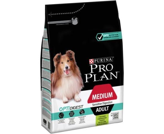 Dry dog food Purina medium breed lamb 4X3kg Pro plan