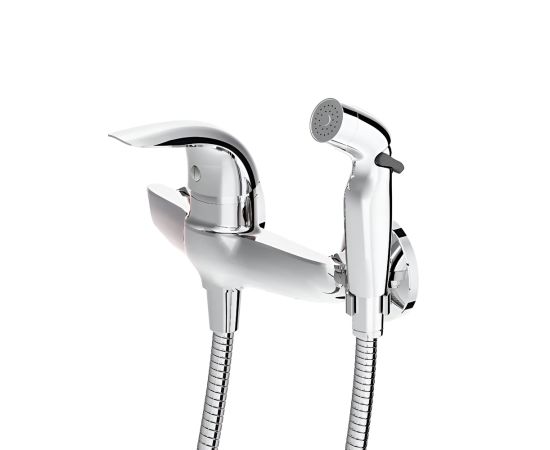 Faucet with hygienic shower Damixa Eclipce 318000000 Chrome