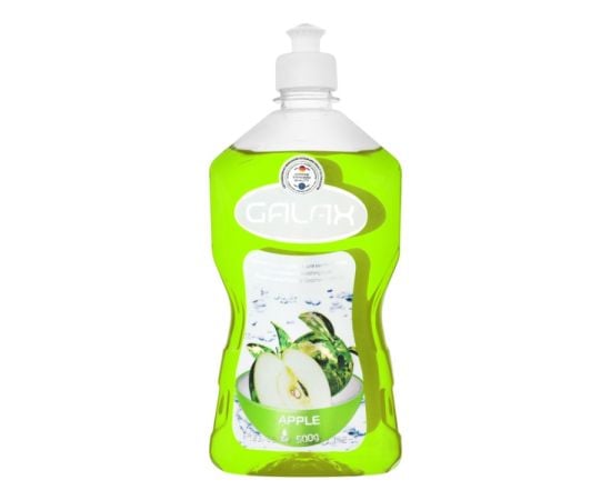 Dishwashing detergent concentrated green apple Galax 500 gr