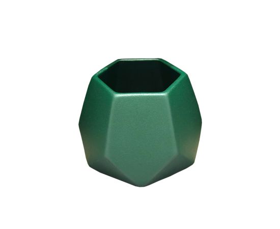 Pot ceramic emerald Oriana №2 0,35l