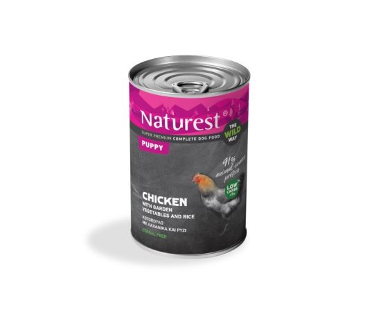 Wet food for dogs PET INTEREST NATUREST PUPPY PURE chicken 400g