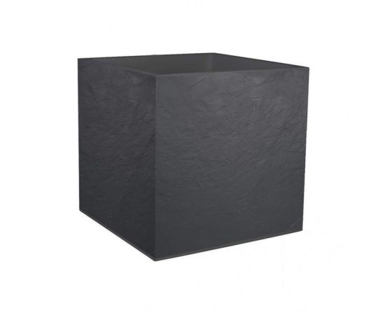 Горшок пластиковый EDA Plastiques POT CARRE VOLCANIA 49,5x49,5x49,5см 57л