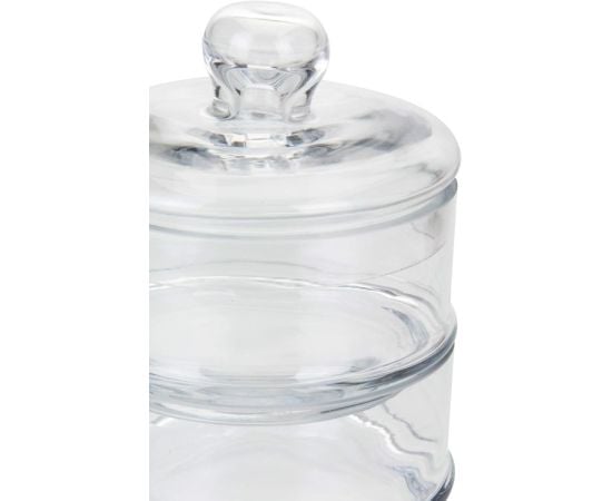 Glass jar Koopman 12,5x22cm