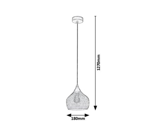 Hanger Rabalux Ronan 7601 E14 1x MAX 40W