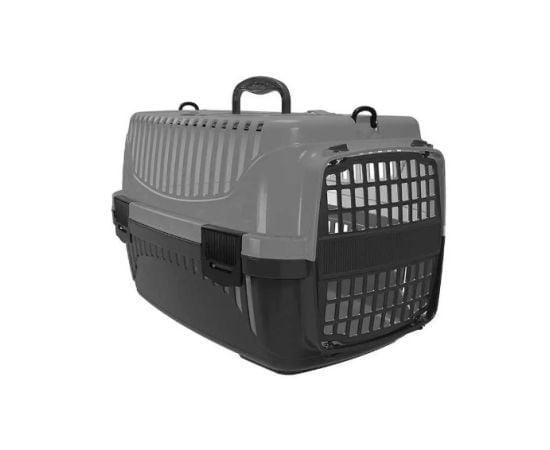 Plastic cat carrier PLAST ART 37X55X33 105