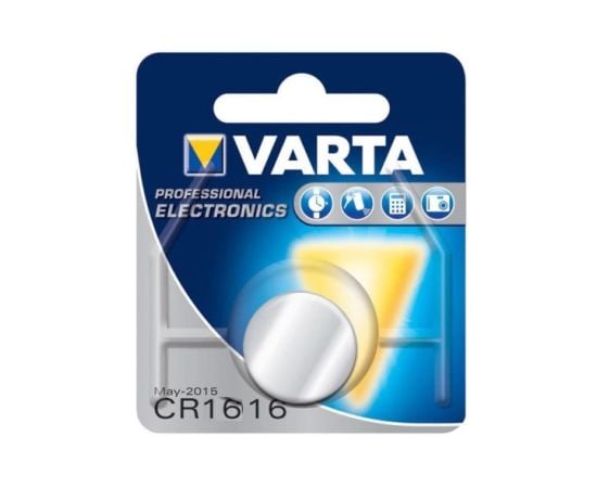 ელემენტი ლითიუმის VARTA CR1616 3 V 55 mAh 1 ც