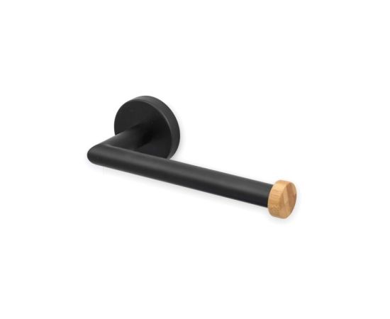 Toilet paper holder MSV Noir Matt Bamboo Iana