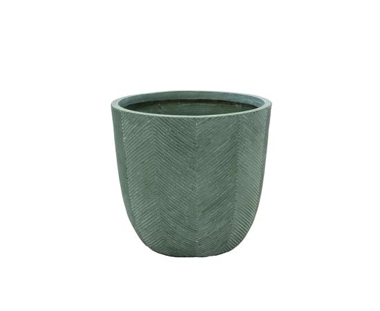 კერამიკული ქოთანი Mega Collections Iowa Egg Pot Cypress Wash D45H43