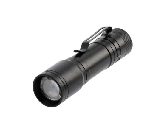 Flashlight GTV LED 1 AA 3W 200Lm 6400K IP44 black