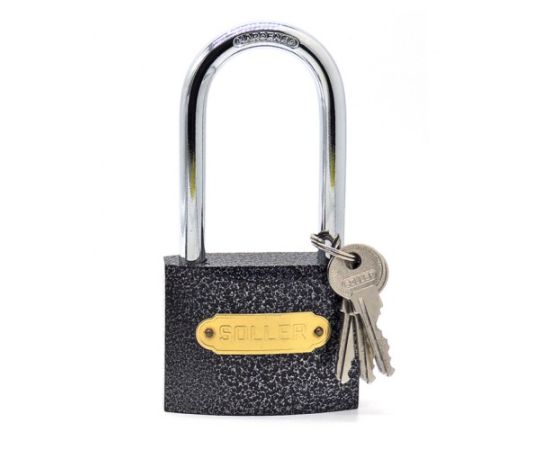 Padlock with long shackle Soller 367-75L 75 mm