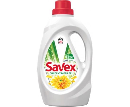 Гель для стирки Savex 2in1 Fresh 1,1 л