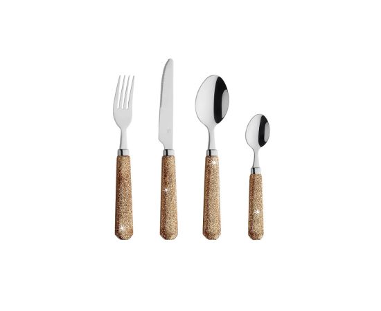 Cutlery set golden Amefa Glitter 213274 24pcs