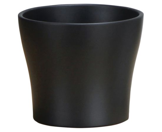 Ceramic pot for flowers Scheurich 808/21 COVER-POT ANTHRAZIT