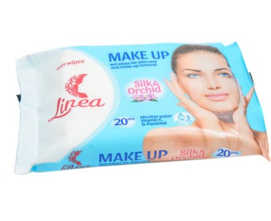 Wet wipes for removing make-up Linea 20 pcs