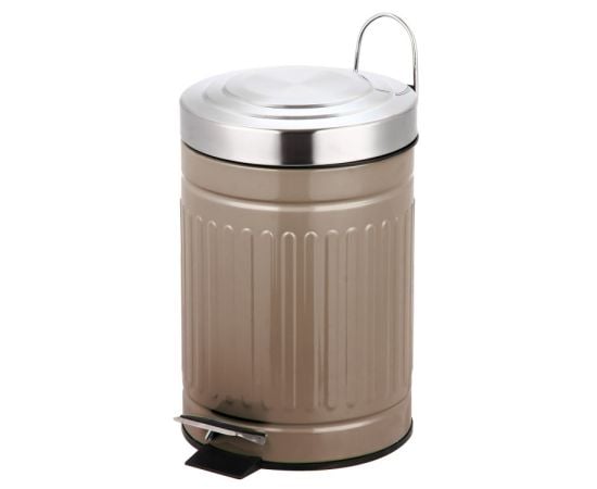 Trash bin Bisk Bisk SKANDI dark grey 07521 3 l