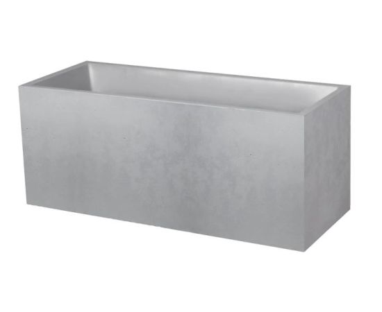 Plastic pot EDA Plastiques JARDINIERE BASALT 99,5 X 39,5 X 43,5cm 98L