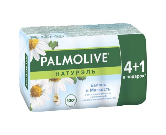 Мыло PALMOLIVE мультипак balance and softness 4+1 70 г