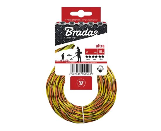 Line twisted BRADAS ULTRA L3 ZUL3T1615K 1.6x15 m