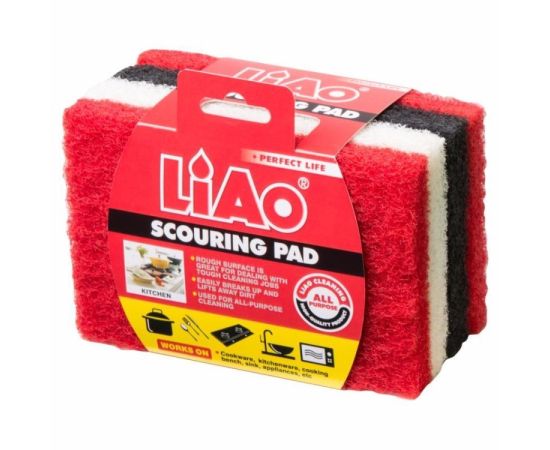 Scour pads LIAO 4pcs