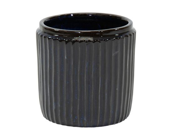 Ceramic pot Mega Collections Hamlet Cylinder Night D25H25