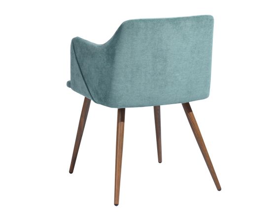 Chair aldridge terry fabric dark green uk green 53x54x75 cm