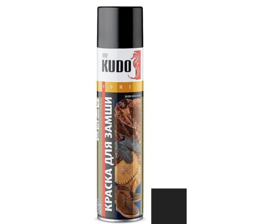 Suede and nubuck paint Kudo KU-5251 400 ml black