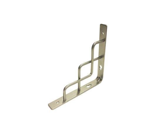 Bracket VELANO   150x150 mate silver  SQUARE 150 SR