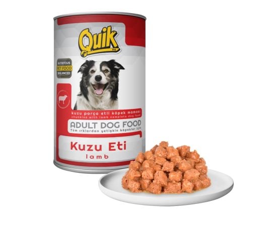 Canned food for dogs Quik lamb meat 415g