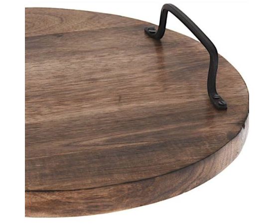 Cutting board round Koopman MANGO WOOD