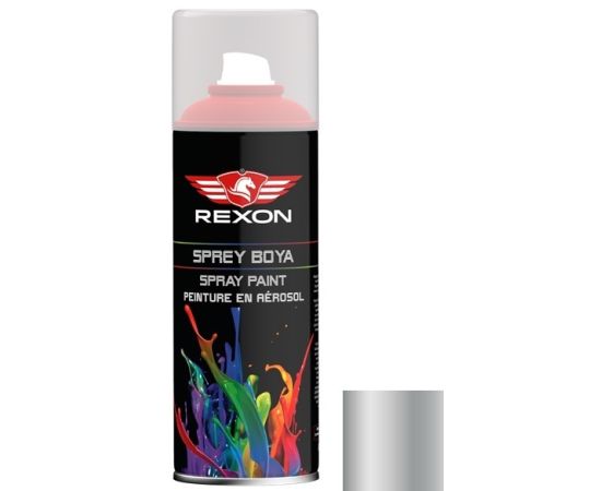 Spray paint Rexon heat resistant silver 400 ml