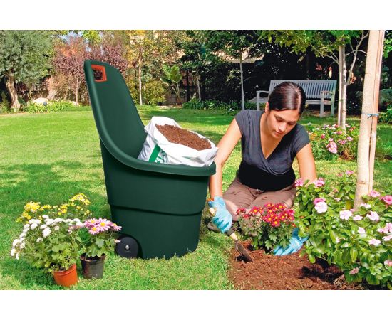 Garden bin Keter 53x58x89 cm green