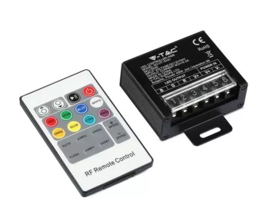 Remote controller for LED strip V-TAC 3340 RGB 12/24V MAX 480W