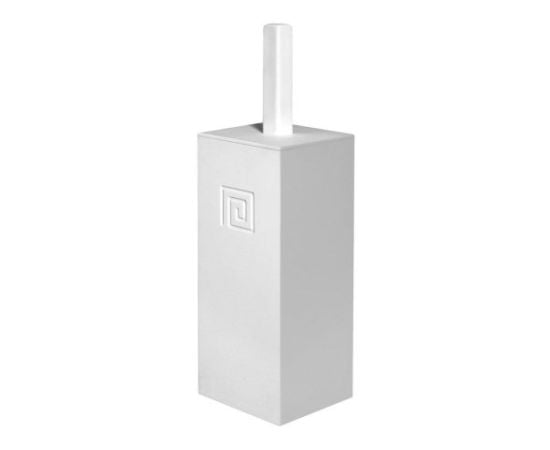 ჯაგრისი უნიტაზისთვის Bisk MEANDER TOILET BRUSH WHITE