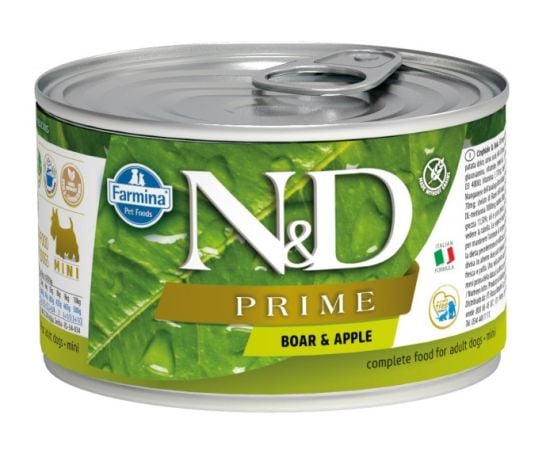 Dog food Farmina N&D Prime Adult Mini boar and apple 140 g