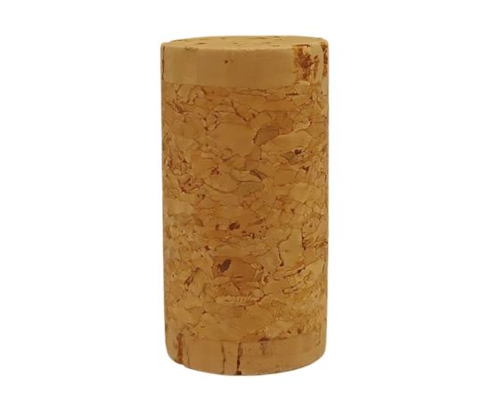 Cork agglomerated Tiptop 1+1 44x23.5 mm 3 pcs