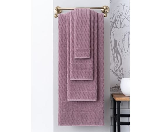 Towel Arya plum color 50x90